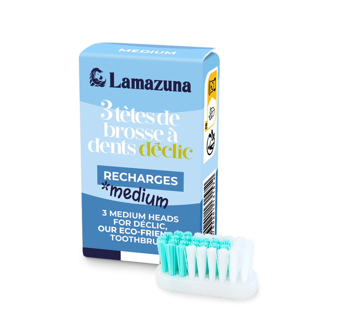 CAPÇALS DE RECANVI  SUAU. PER RASPALL DE DENTS DE LAMAZUNA